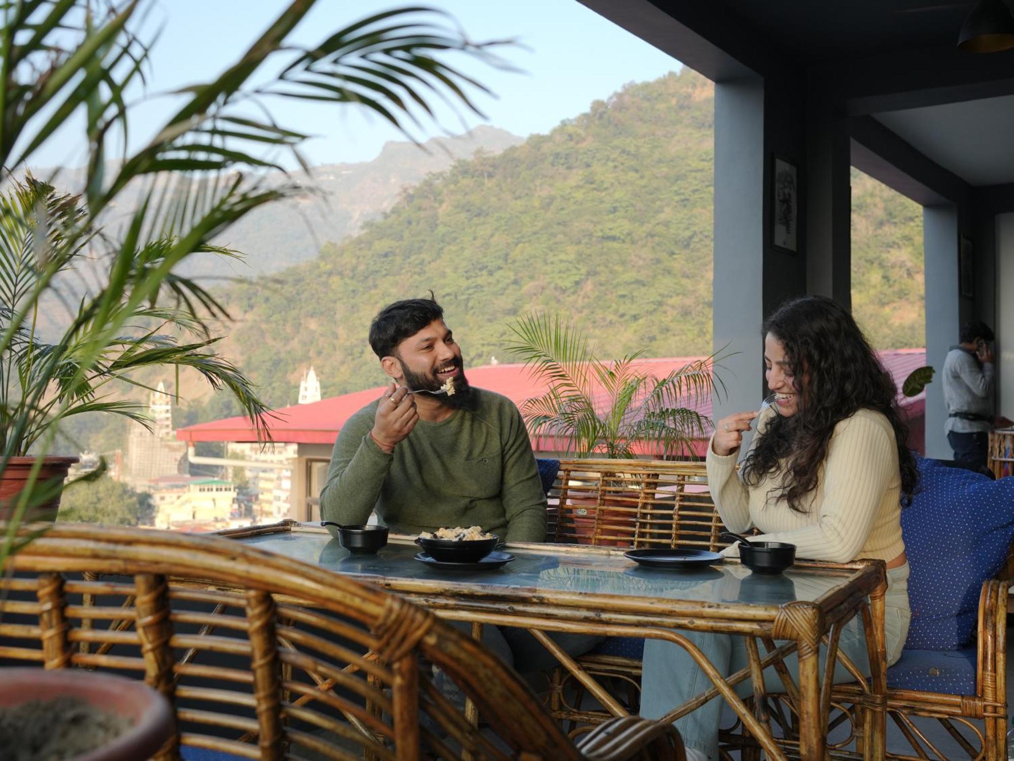 Hostel Skyard Rishikesh, Laxman Jhula Zewnętrze zdjęcie