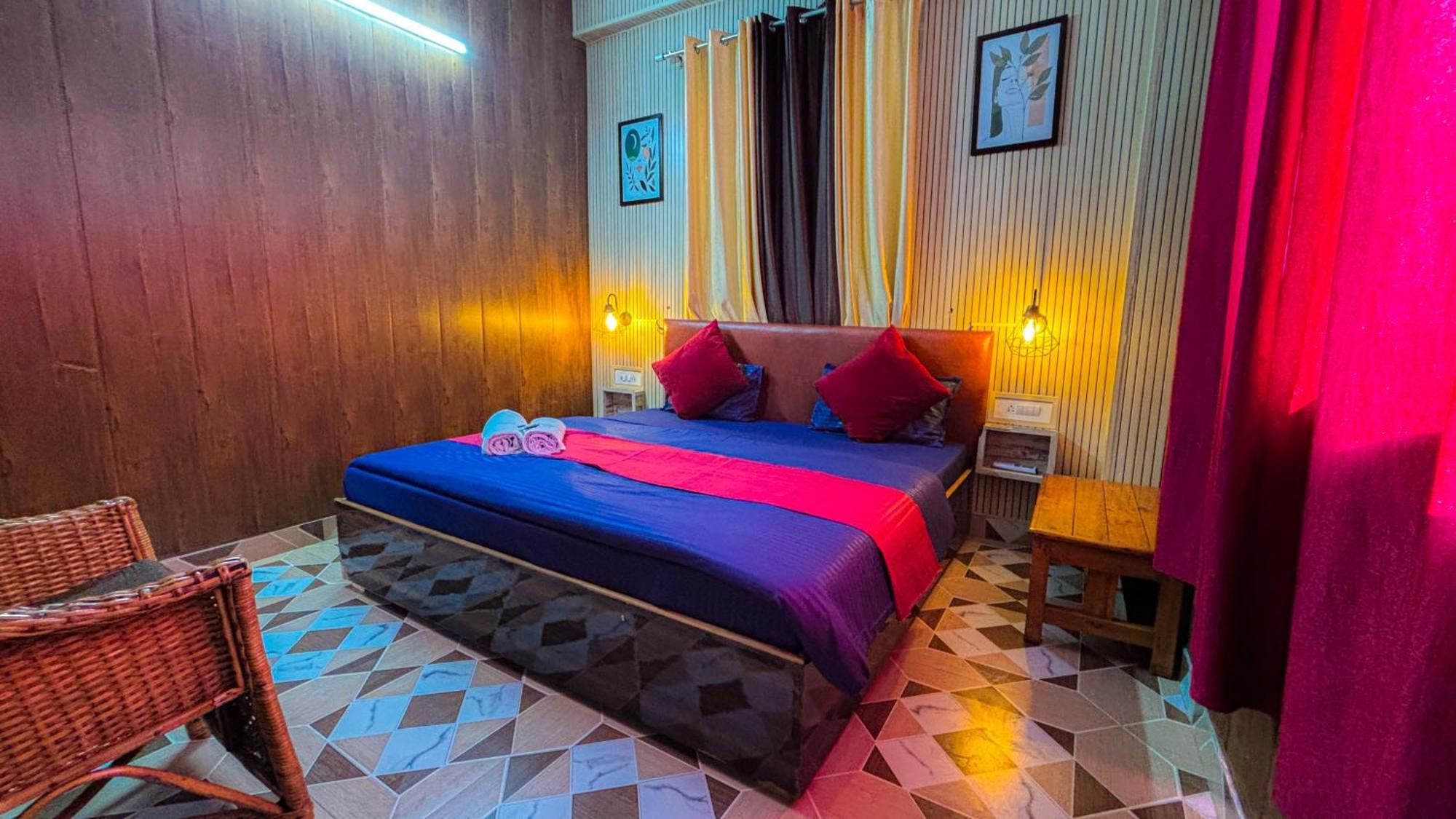 Hostel Skyard Rishikesh, Laxman Jhula Zewnętrze zdjęcie
